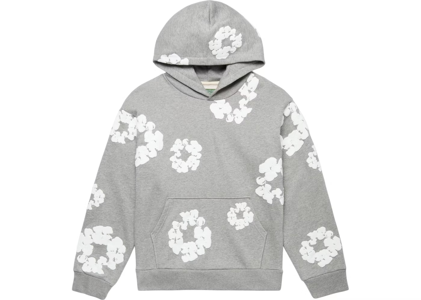 Denim Tears "The Cotton Wreath" Sweatshirt Grey