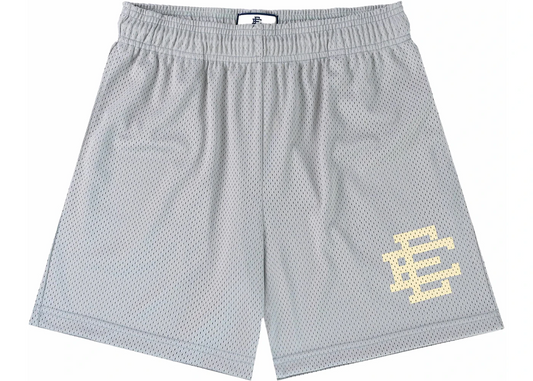 Eric Emanuel Light Grey/White EE Basic Shorts