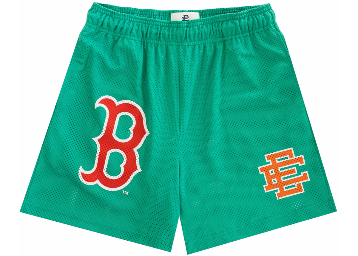 Eric Emanuel "Boston Red Sox" Green EE Basic Shorts