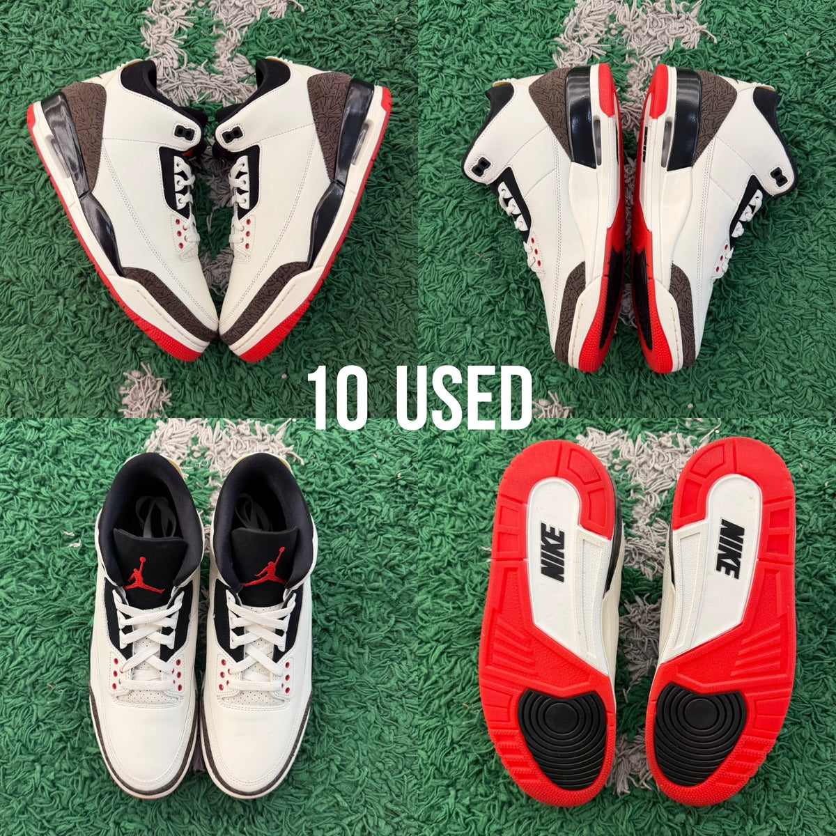Jordan 3 Retro 'World's Best Dad' USED