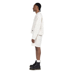 Honor The Gift "Gifted Floral" Beaded White Shorts
