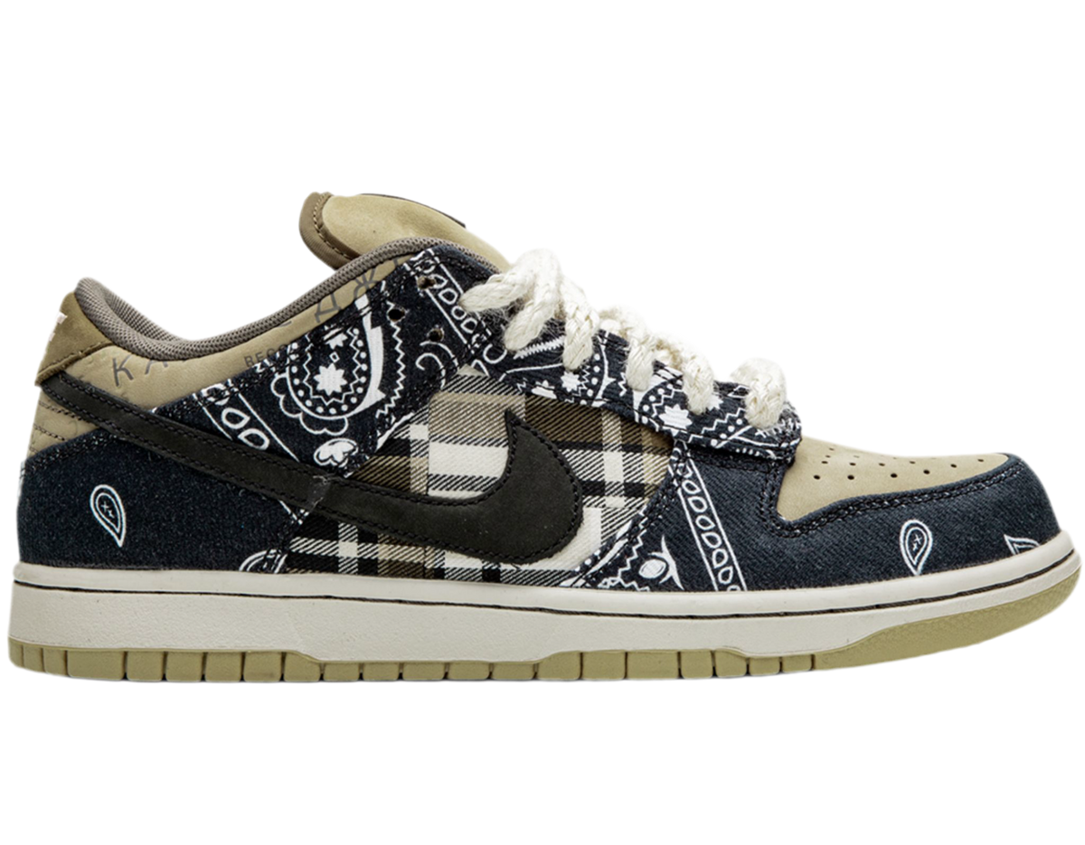 Nike SB Dunk Low x Travis Scott "Paisley Regular Box"