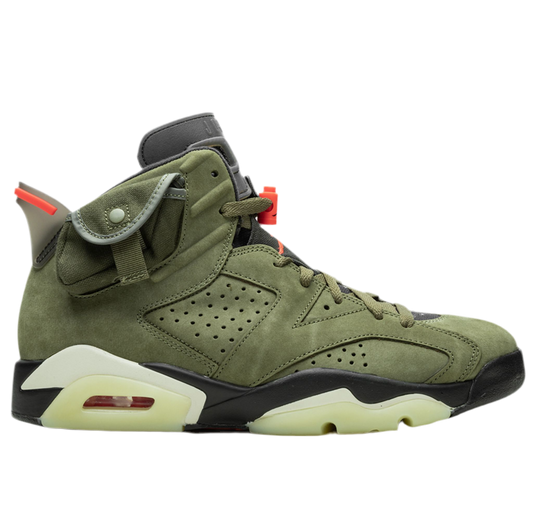Air Jordan 6 Retro x Travis Scott "Olive"