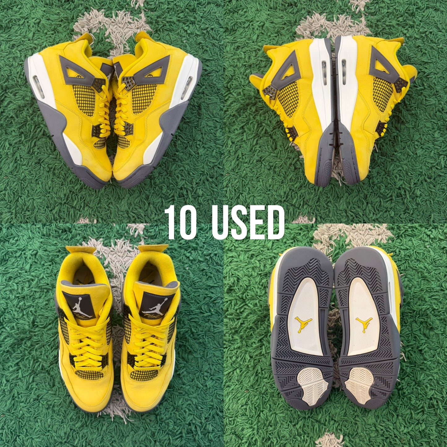 Air Jordan 4 Retro “Lightning 2021” USED