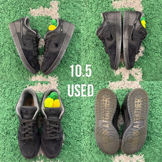 Nike Dunk Low 'Ducks of a Feather Black' University of Oregon PE USED