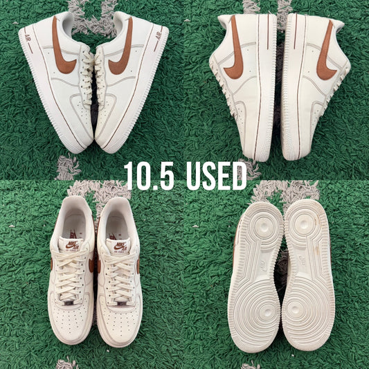 Nike Air Force 1 Low '07 LV8 'Ivory Saddle Brown' USED
