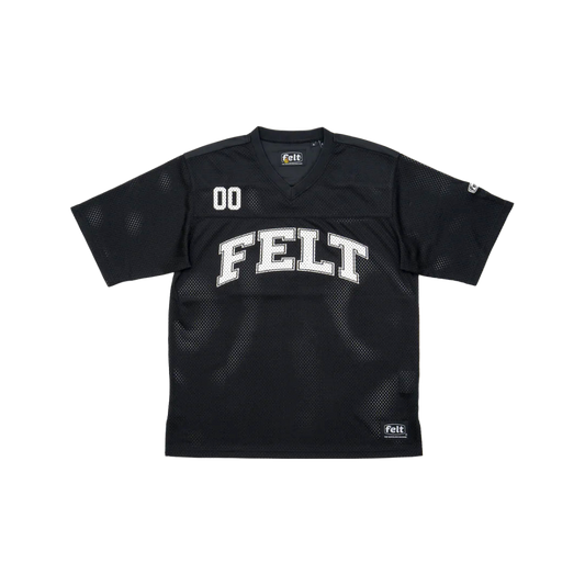 FELT “Overtown” Black Mesh Football Jersey