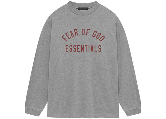 Essentials FOG  "Dark Heather" Jersey Long Sleeve