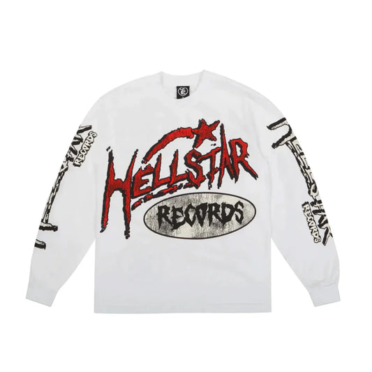 Hellstar "Records White" Longsleeve
