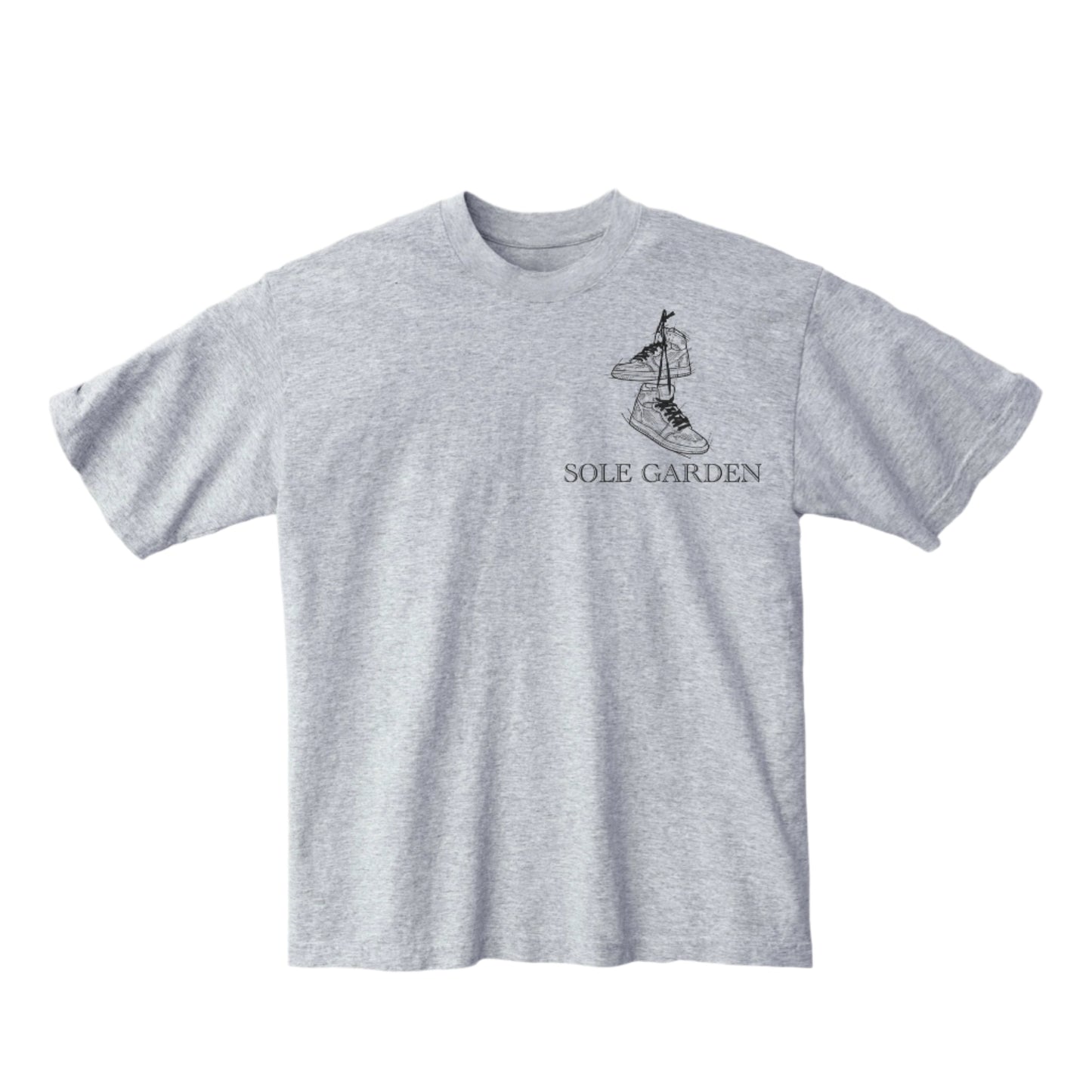 Sole Garden "Hanging Jays" Ash Grey T-Shirt