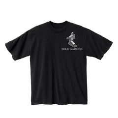 Sole Garden "Hanging Jays" Black Tee