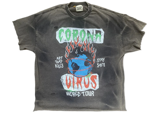 Gallery Dept. "ATK Corona Tour" Vintage Black Tee