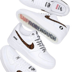 Air Force 1 Low x Supreme x GOODENOUGH  “White Cheetah”