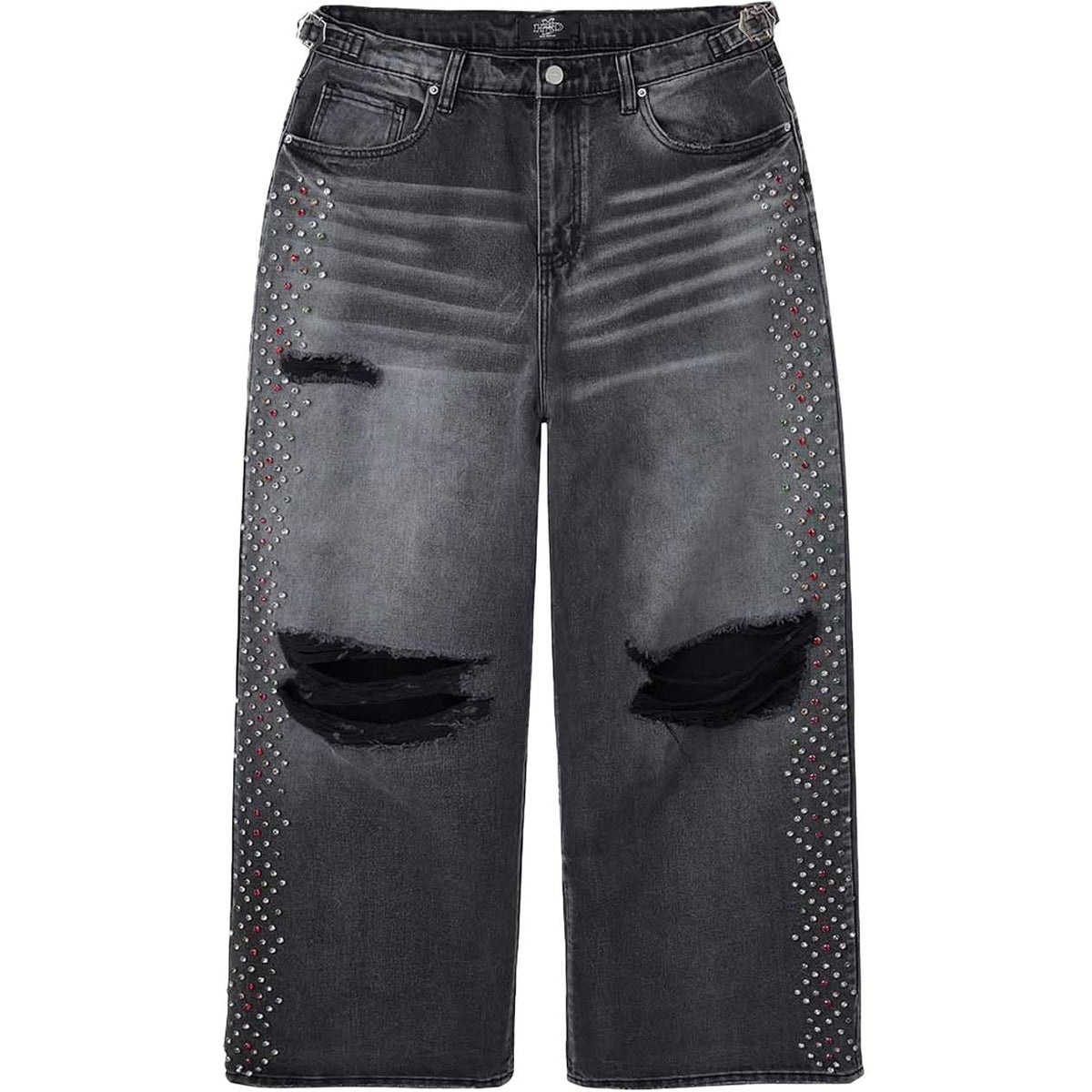 HMDD 'H-Star' Baggies Denim Pant Black