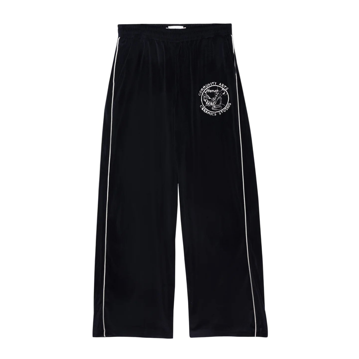 Honor The Gift "Piping" Black Track Pants