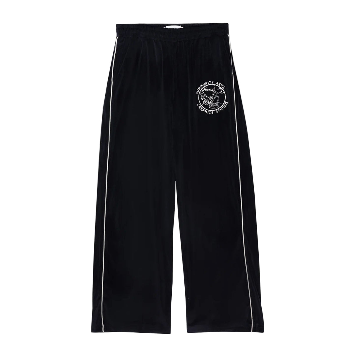 Honor The Gift "Piping" Black Track Pants