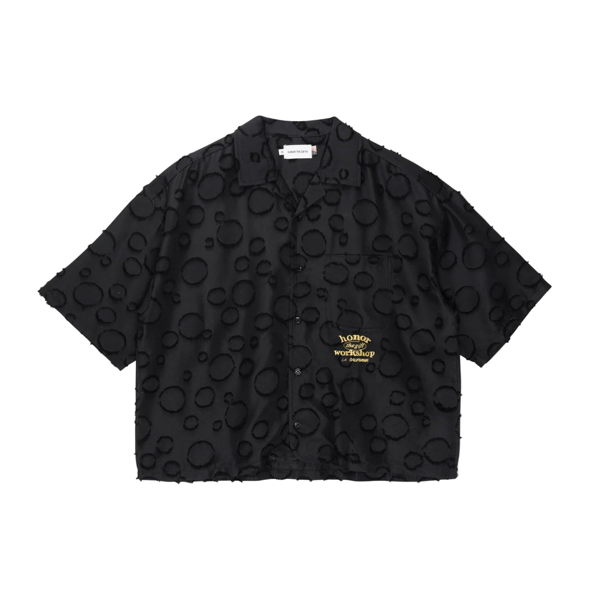 Honor The Gift "Polka Dot" Black Button Down Shirt