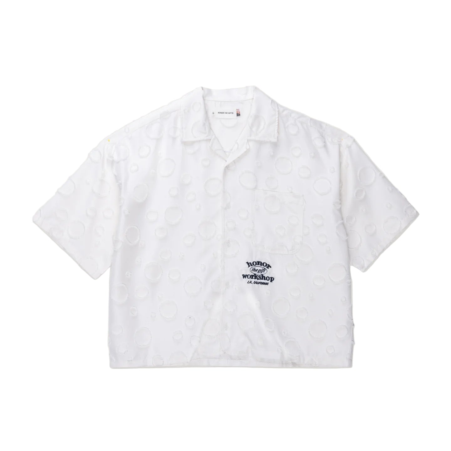 Honor The Gift "Polka Dot" White Button Down Shirt