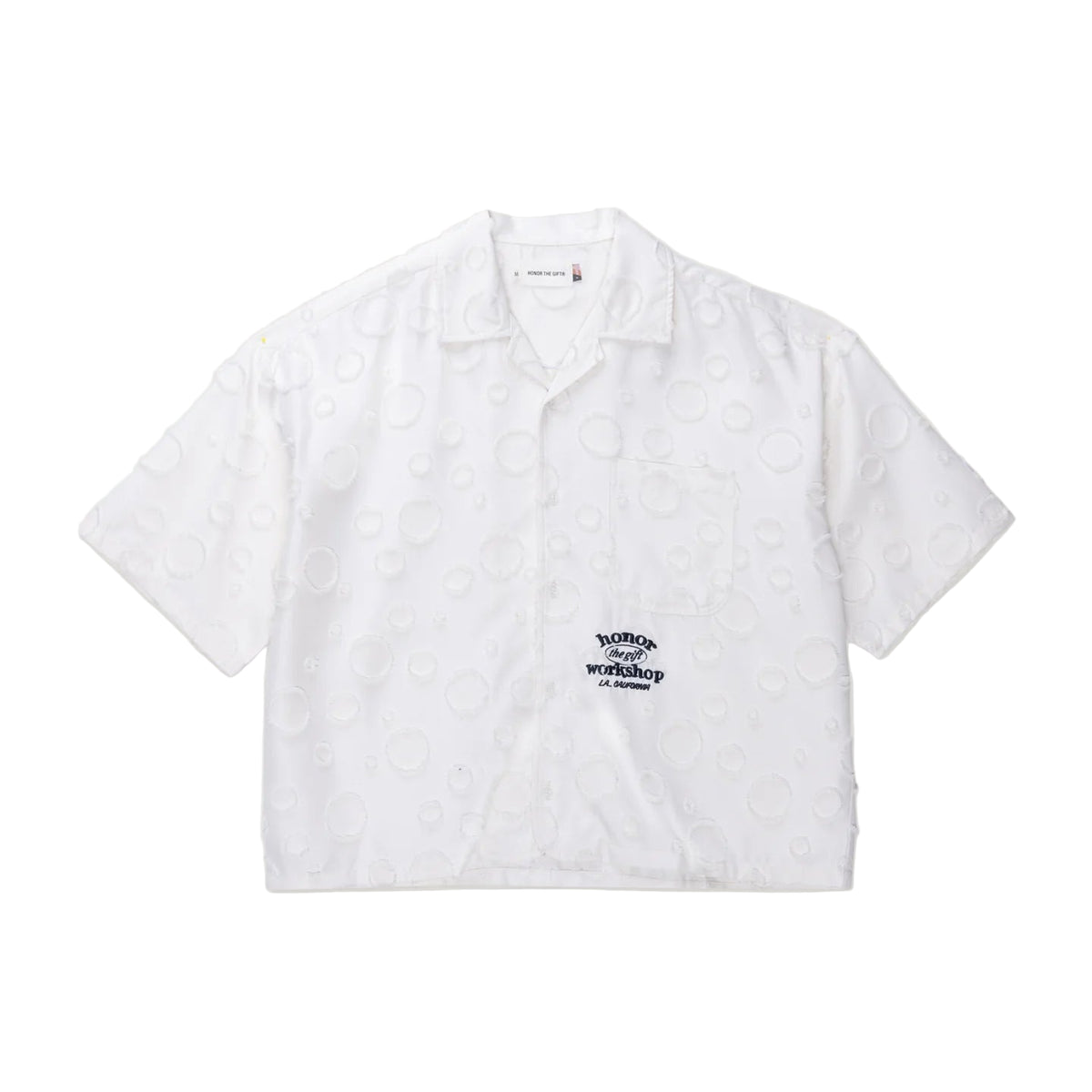 Honor The Gift "Polka Dot" White Button Down Shirt