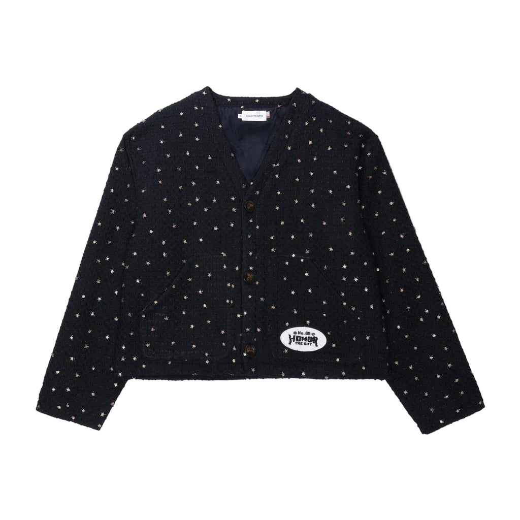 TGOR トゴールQuilting flower beads cardigan tyn.TGOR / トゴール