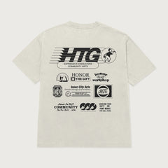 Honor The Gift "Paint Works" Bone Tee