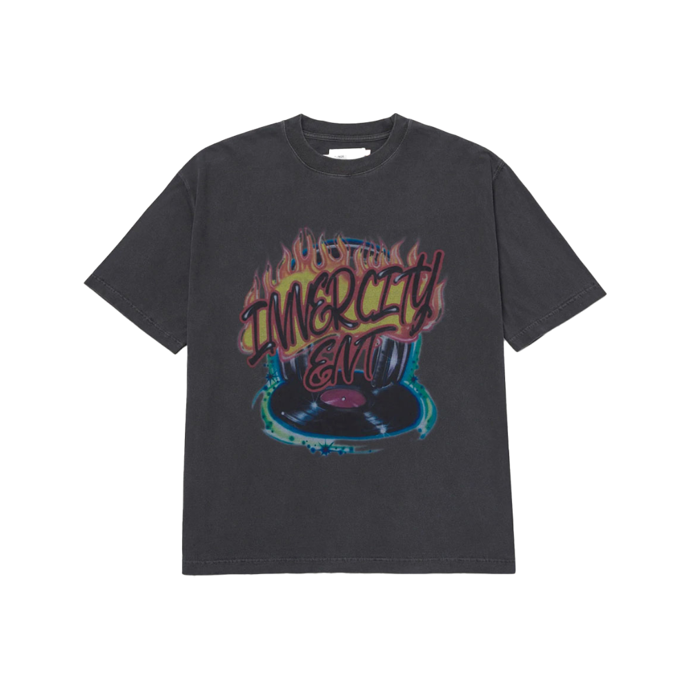 Honor The Gift "Vinyl Airbrush" Black Tee