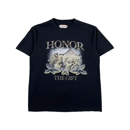 Honor The Gift "Tobacco Field" Black Tee