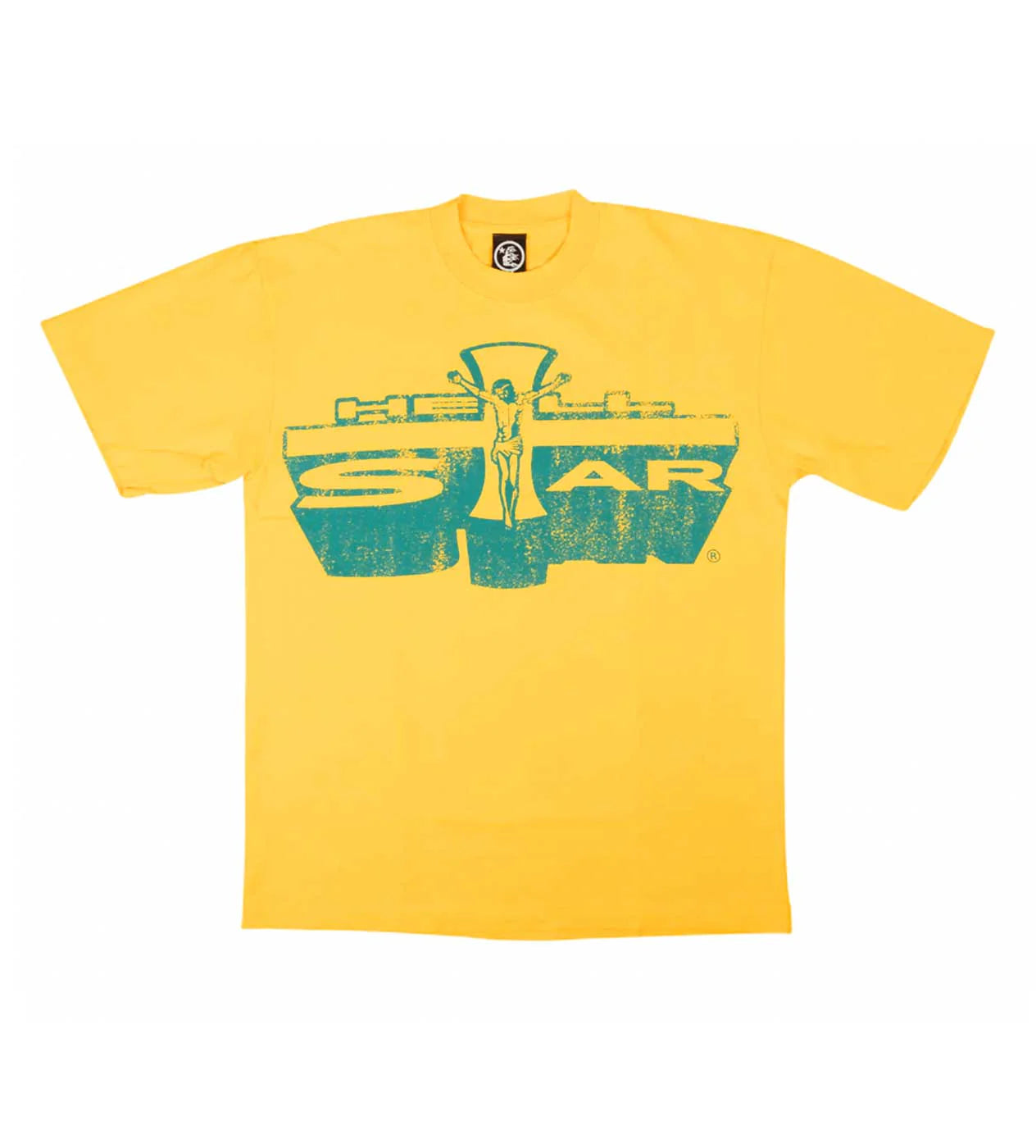 Hellstar "Jesus Emblem Yellow" Tee