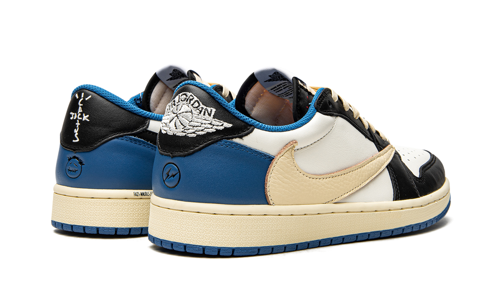 Air Jordan 1 Lo w OG x Travis Scott x Fragment “Military Blue”