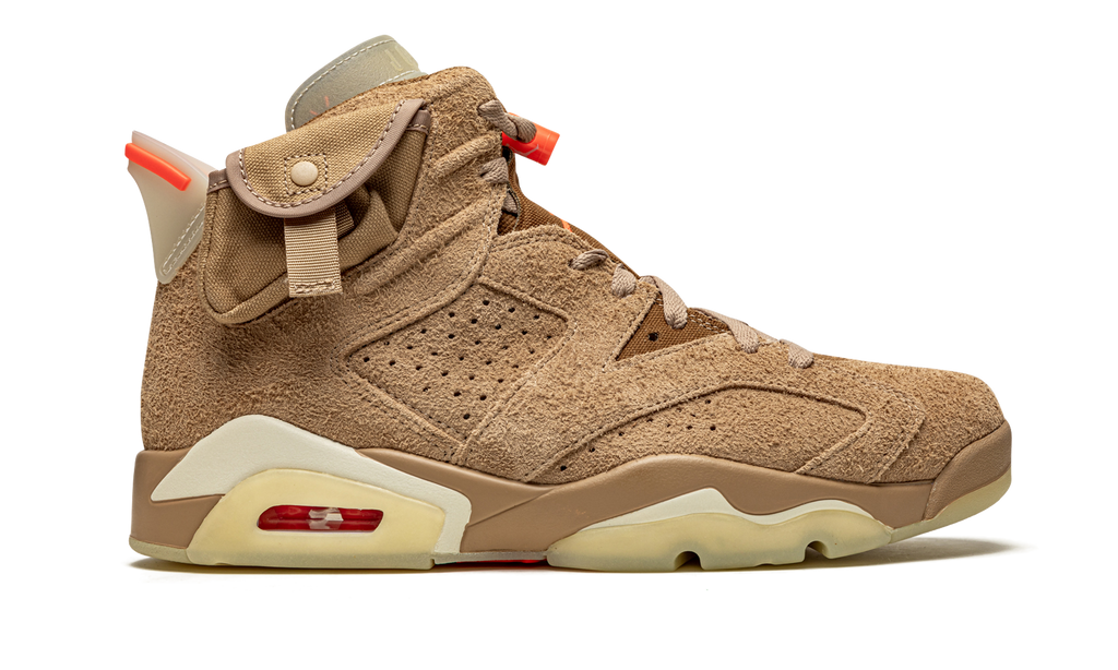 Air Jordan 6 Retro x Travis Scott "British Khaki”