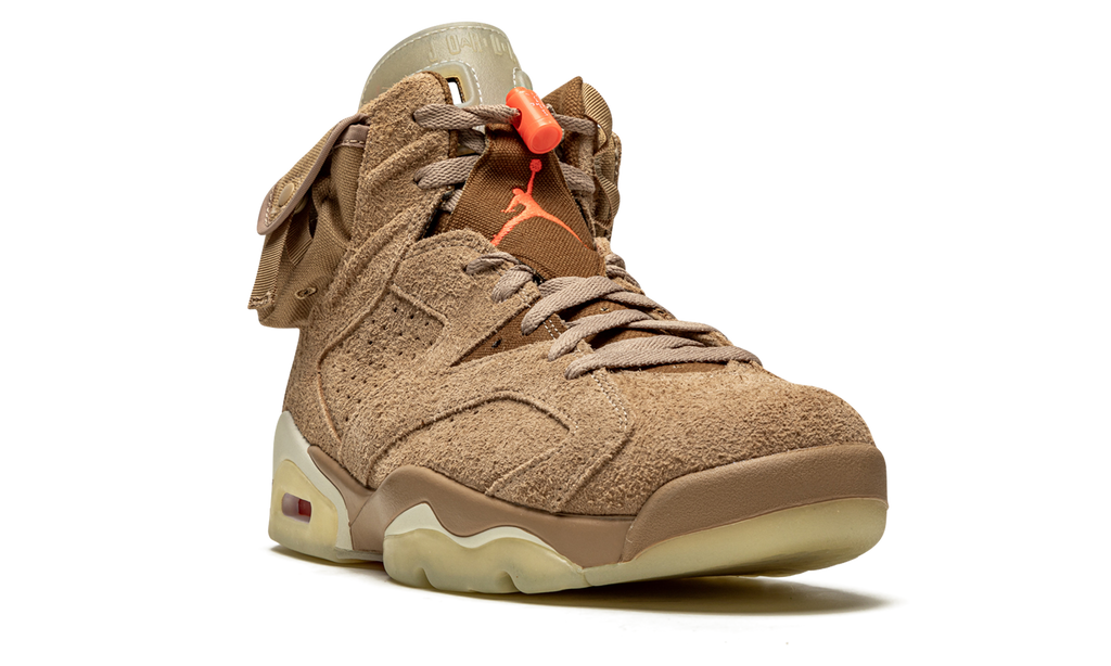 Air Jordan 6 Retro x Travis Scott "British Khaki”