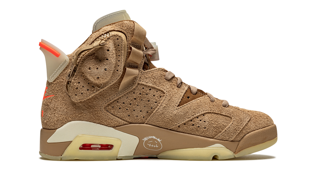 Air Jordan 6 Retro x Travis Scott "British Khaki”