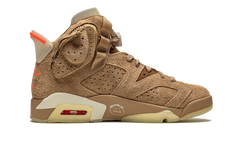 Air Jordan 6 Retro x Travis Scott "British Khaki”