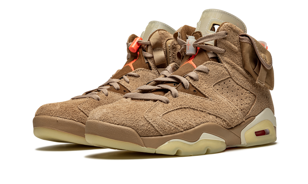 Air Jordan 6 Retro x Travis Scott "British Khaki”