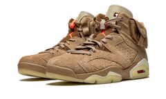 Air Jordan 6 Retro x Travis Scott "British Khaki”