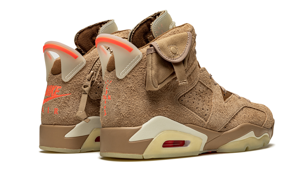 Air Jordan 6 Retro x Travis Scott "British Khaki”