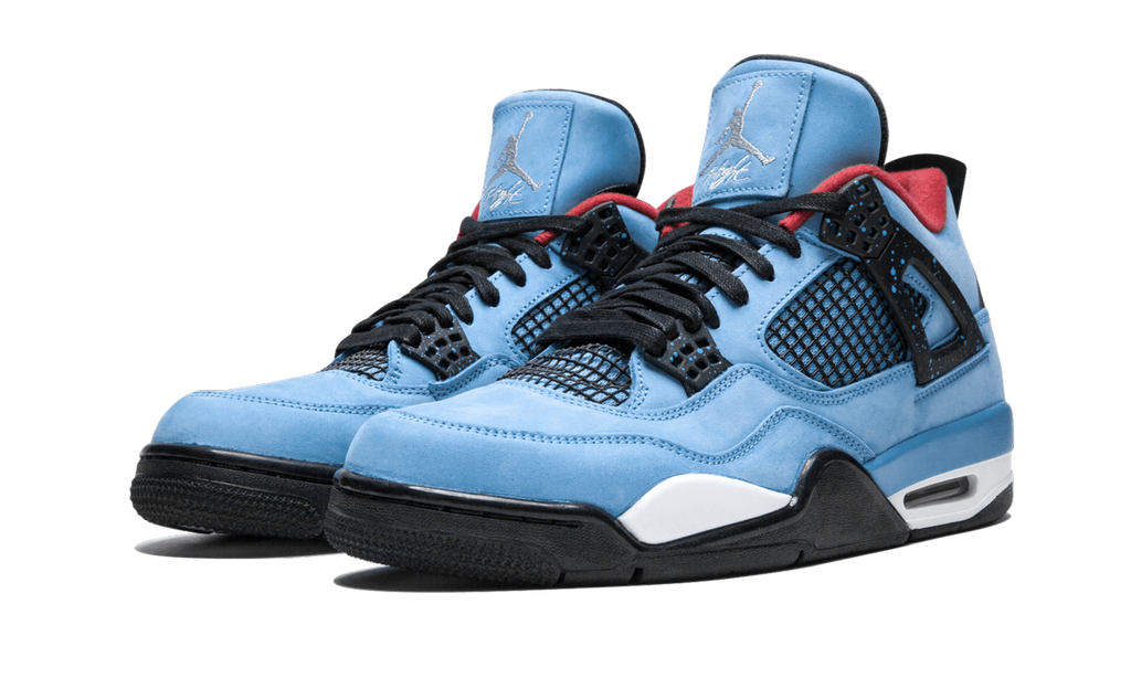 Air Jordan 4 Retro x Travis Scott "Cactus Jack University Blue"