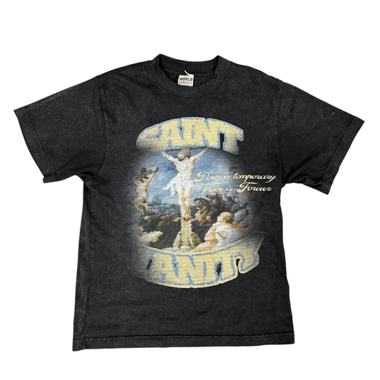 Saint Vanity “Pain is temporary” Black Tee
