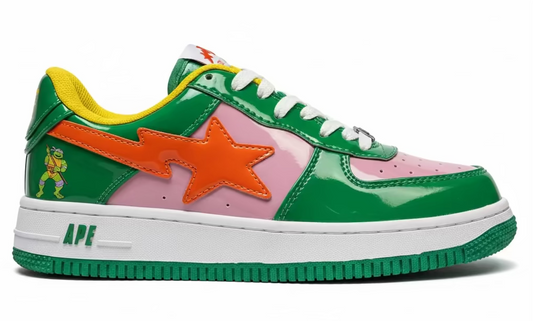 FUJIMOTO Design Bapesta “ Donatello Purple Ninja Turtles”
