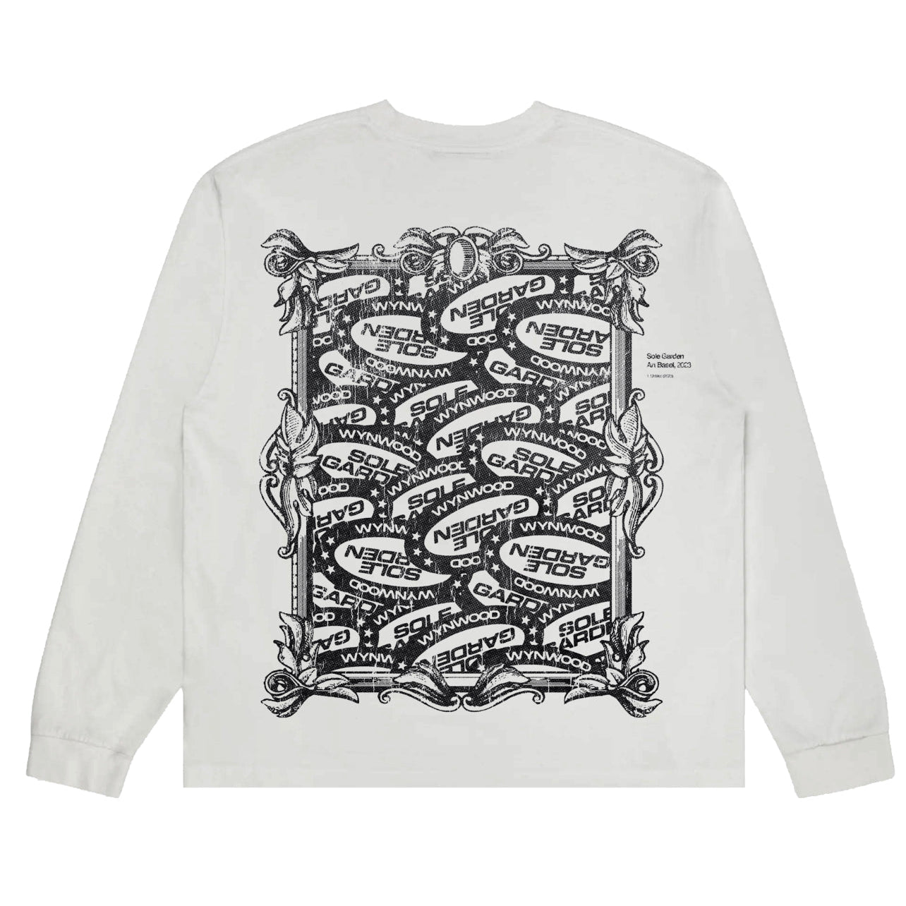 Sole Garden "Wynwood Art Basel ‘23" White Long sleeve  Tee