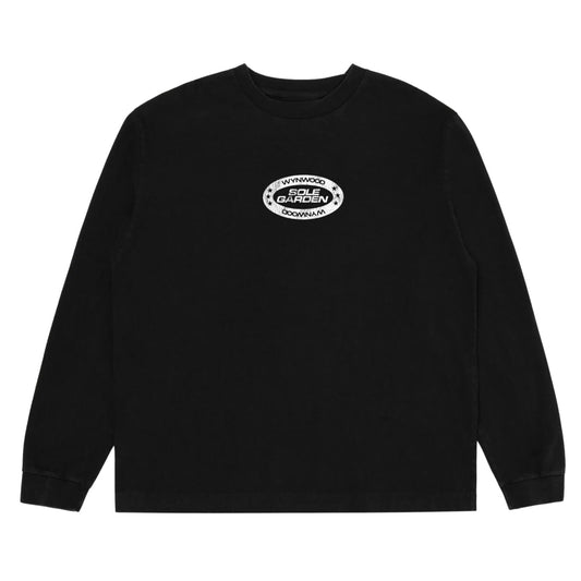 Sole Garden "Wynwood Art Basel ‘23" Long sleeve Black Tee