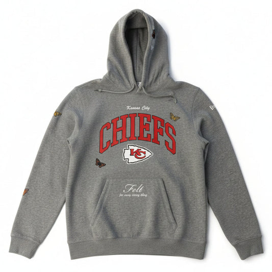 FELT x New Era "Kansas City Chiefs" Grey Hoodie