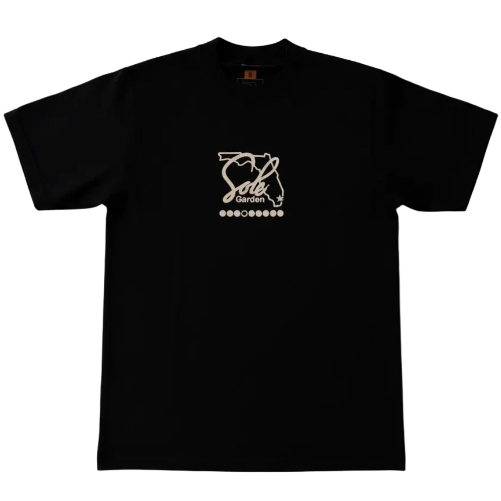 Sole Garden x The 3o5 “Barcode” Black Tee