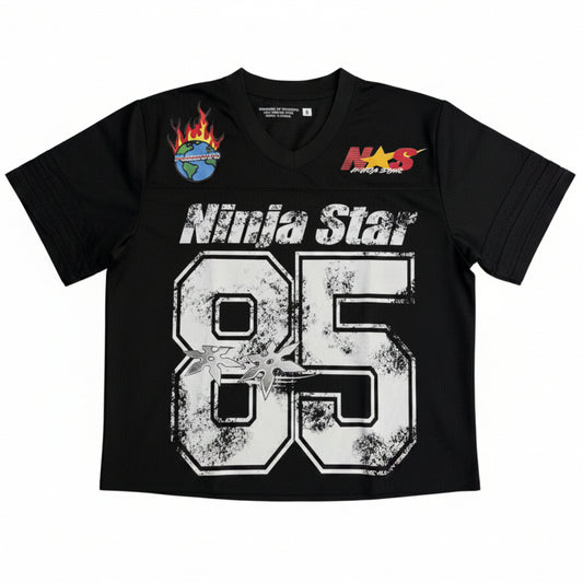 FUJIMOTO Design “Ninja Star”  Black Jersey