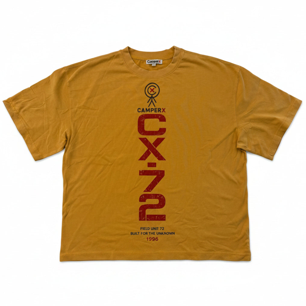 CamperX 'MUSTARDDD' Yellow Tee