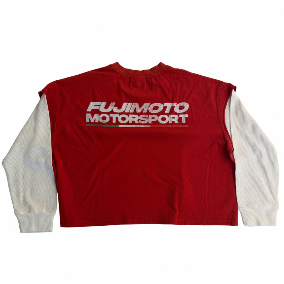 Fujimoto 'Racing Team' Red Long Sleeve