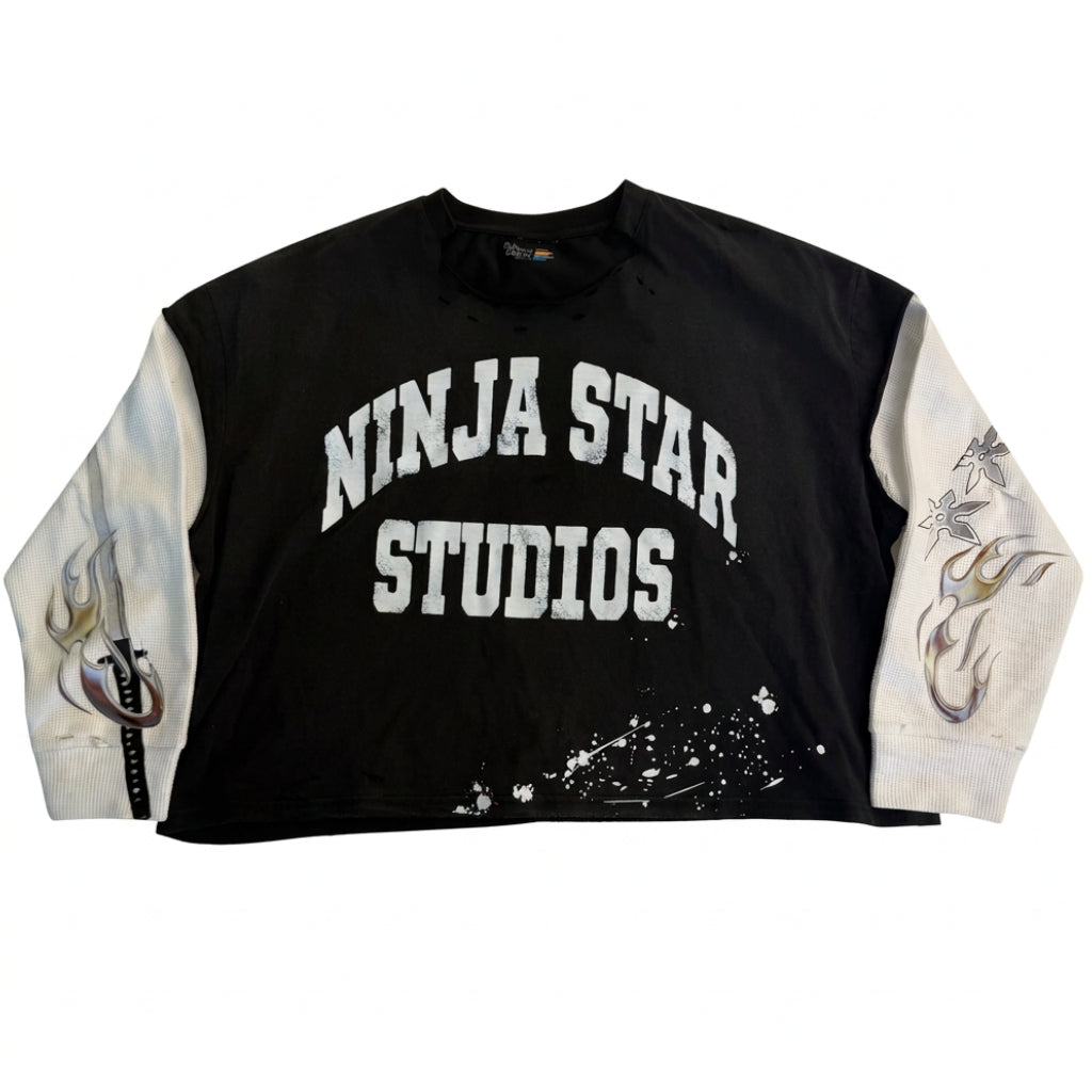 Fujimoto ’Ninja Star Studios’ Black Longsleeve