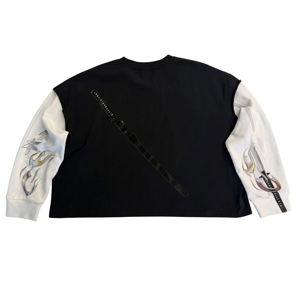 Fujimoto ’Ninja Star Studios’ Black Longsleeve