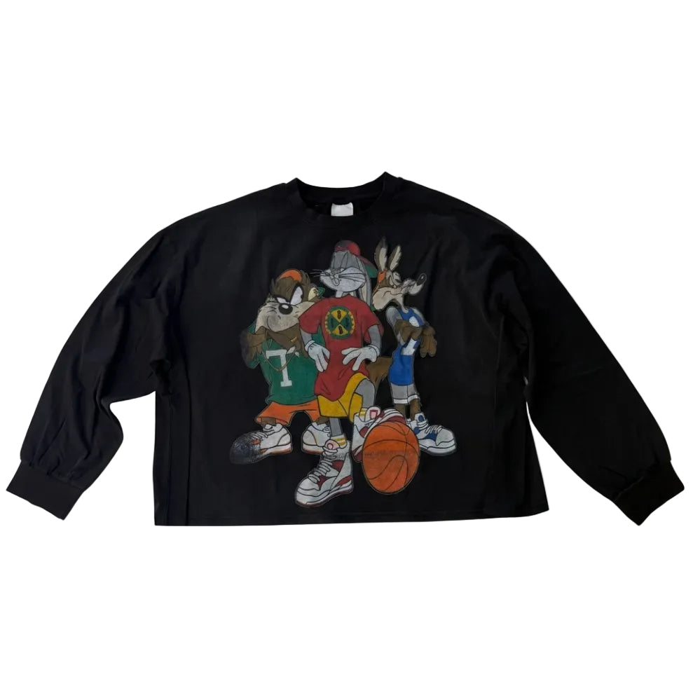 Fujimoto ‘Looney Toonz’ Black Long-Sleeve