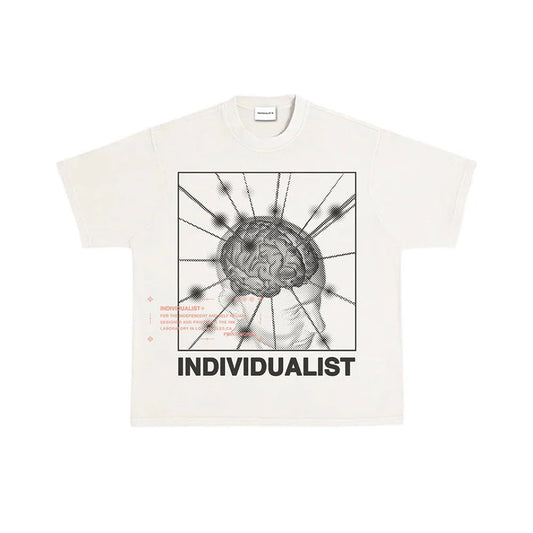 Individualist “Knowledge of Self” Antique White Tee